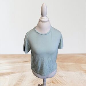 🏓 Womens Sporty Seafoam Adidas Top Sz Xs